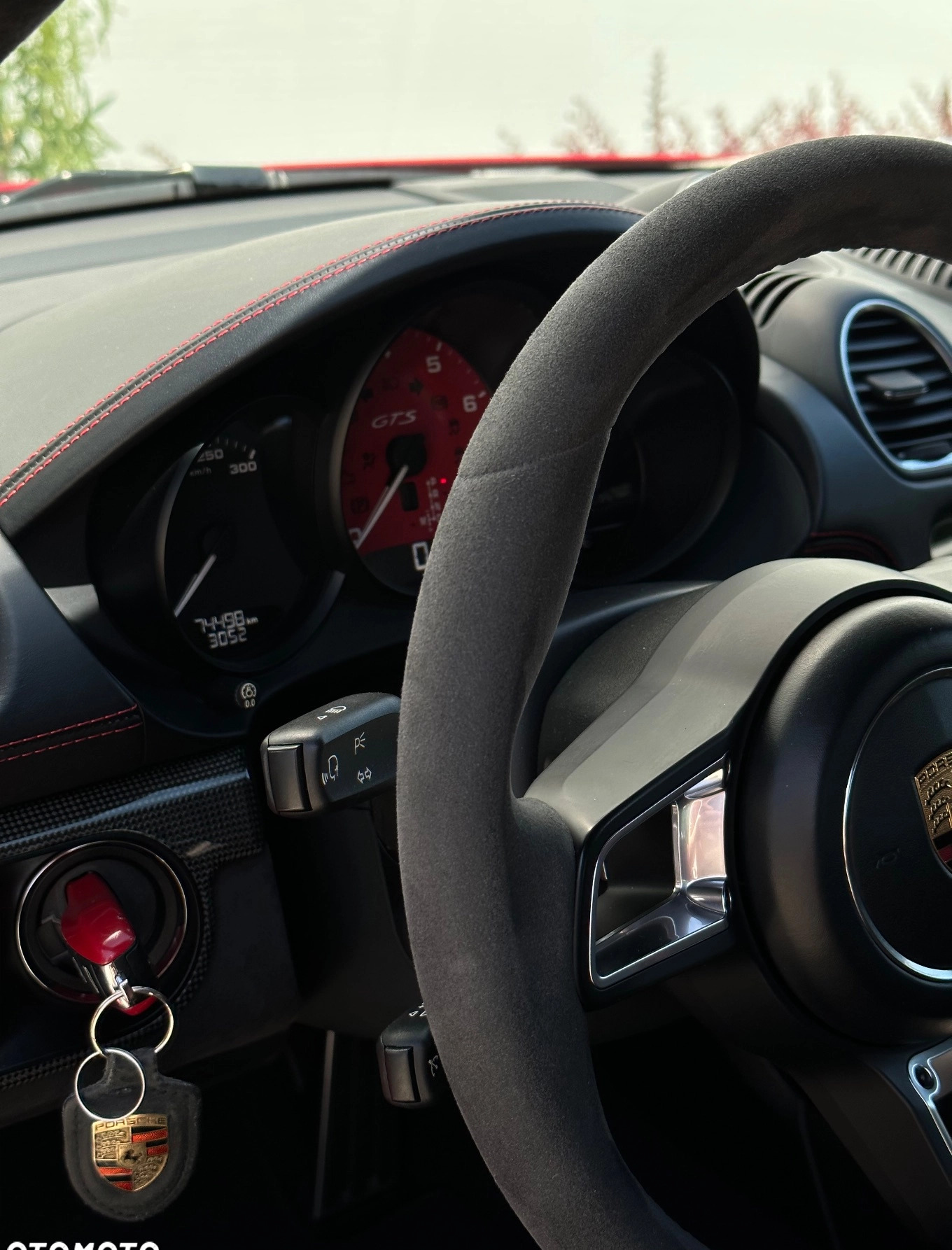 Porsche 718 Cayman cena 325000 przebieg: 74000, rok produkcji 2018 z Warszawa małe 92